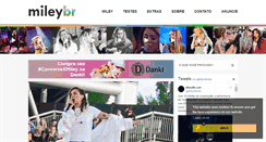 Desktop Screenshot of mileybr.com